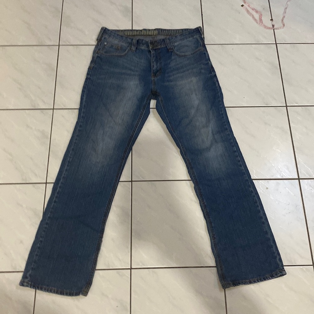 men’s baggy blue jeans